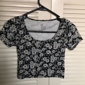 Sunflower crop top